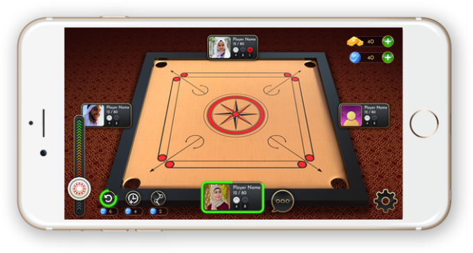 How to play carrom