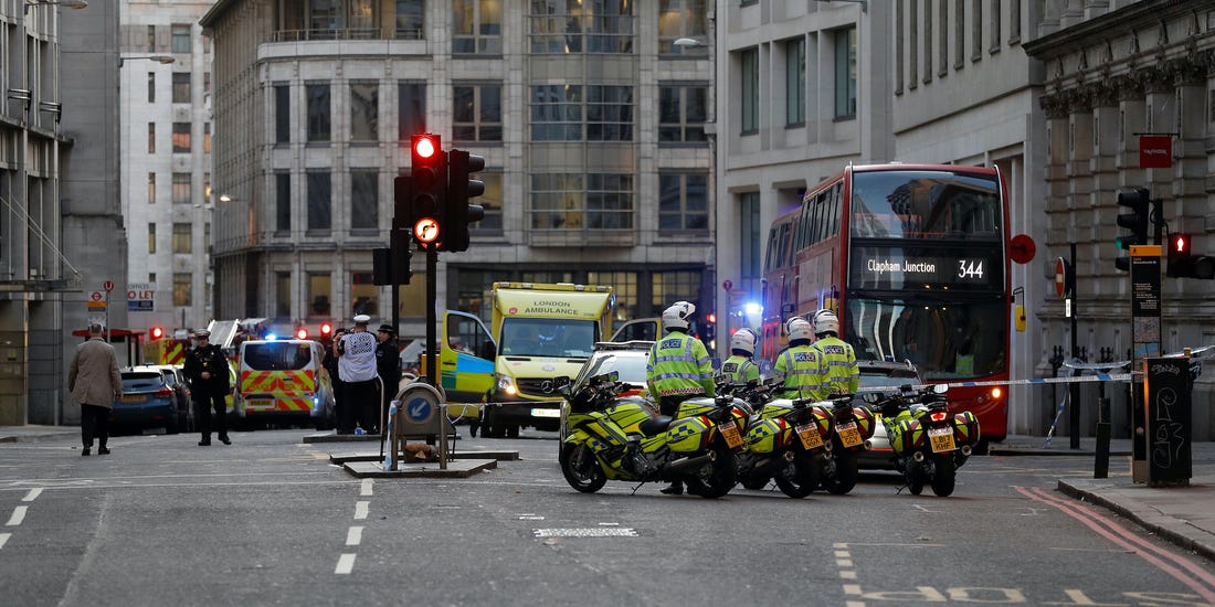 Two dead in London Bridge terror attack, suspect with hoax bomb vest shot dead by police