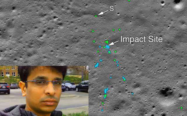 Chennai space enthusiast finds Vikram debris on moon: NASA