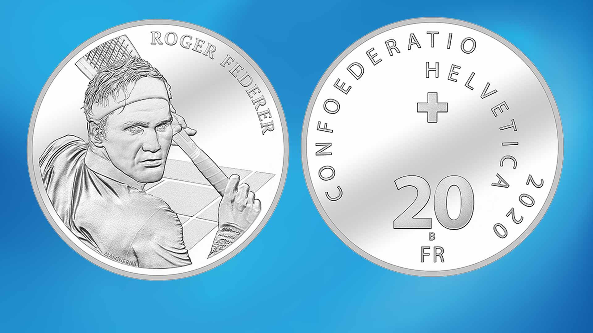In a first, Federer's face to go on Swiss coin