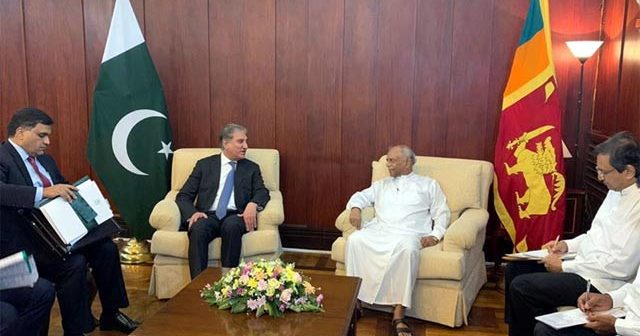 Pak FM Qureshi meets Sri Lanka's new leadership to boost bilateral ties
