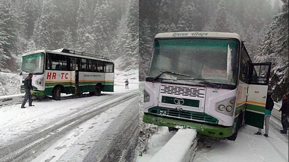 Shimla, Manali get season's first snowfall