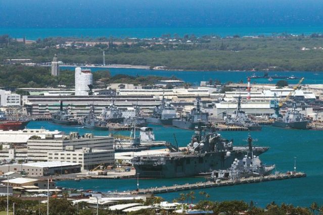 Three wounded in shooting at Hawaii's Pearl Harbor base