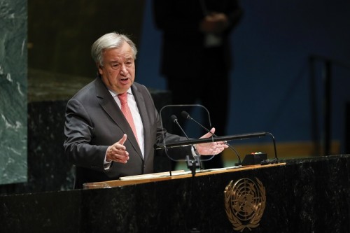 Youth greatest source of hope, says Guterres in NY message