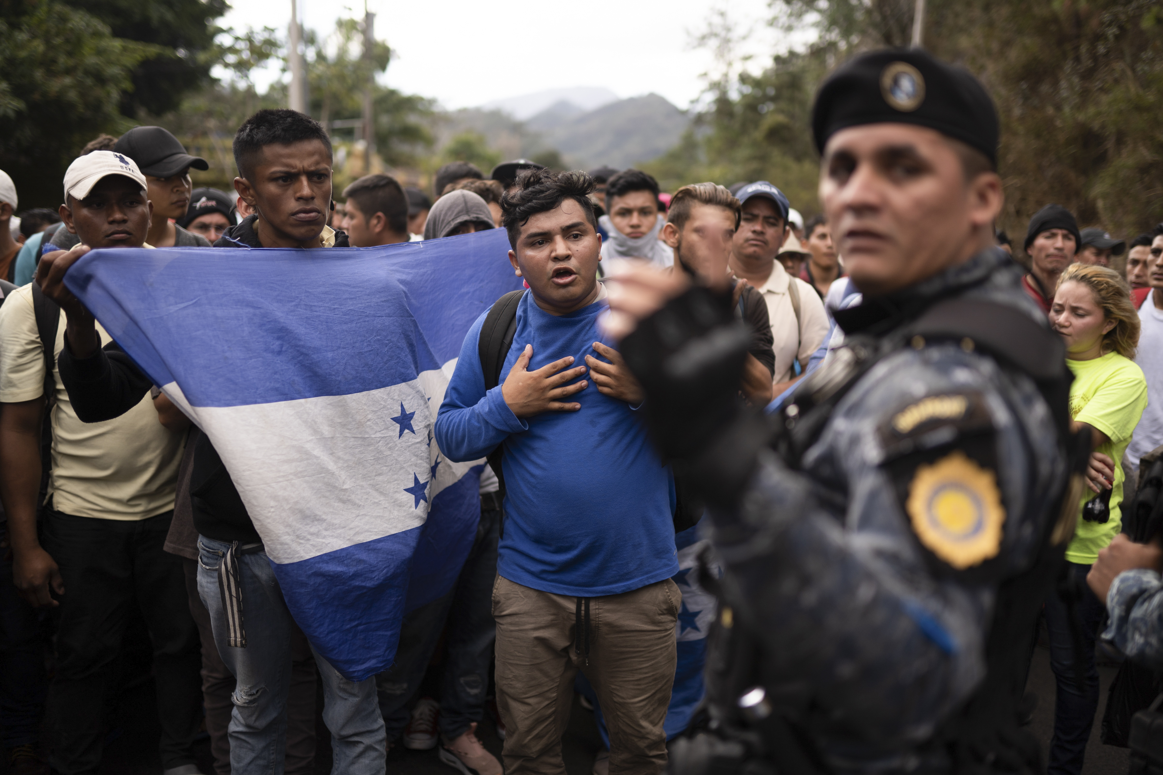 New migrant caravan from Honduras nears Mexico