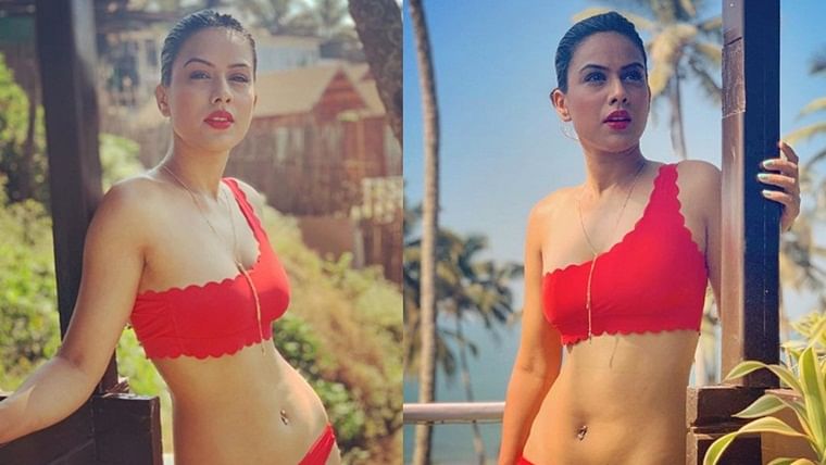 Nia Sharma's red hot bikini pics go viral