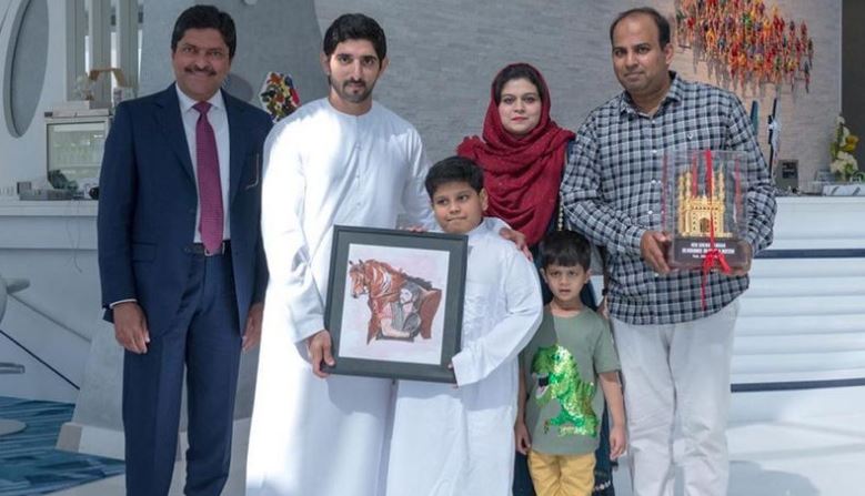 Cancer-stricken Indian boy meets Dubai Crown Prince