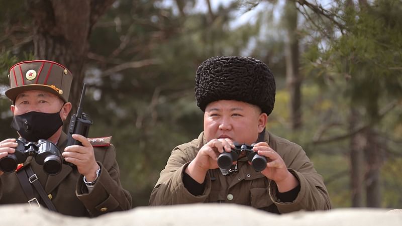 Kim Jong-un guides another long-range artillery strike drill