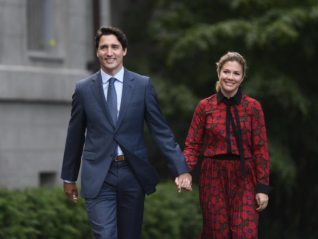 Trudeau's wife tests positive for COVID-19