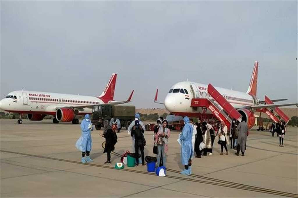 44 Indians evacuated from Iran fully cured, return home to Kashmir