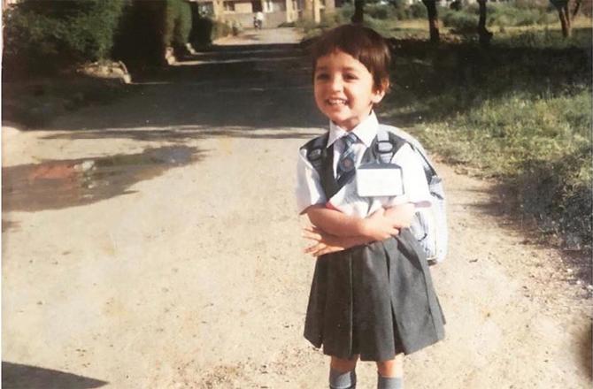 Yami Gautam revisits first day in school