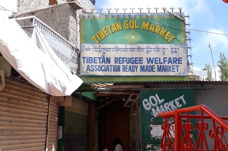 Tibetan refugees in Ladakh come out in India's support