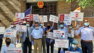 Demonstaration Against China