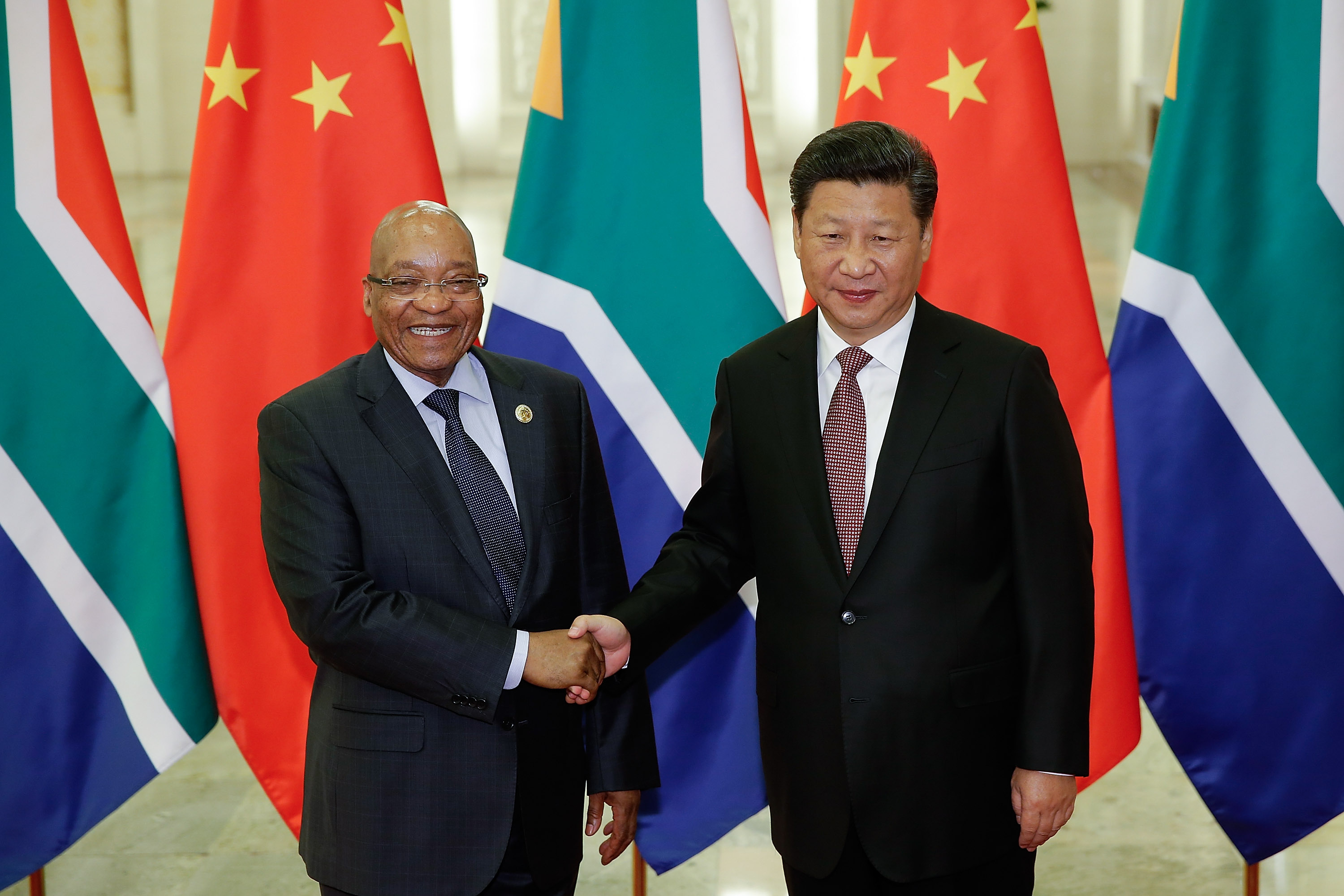 South African President Jacob Zuma Visits China