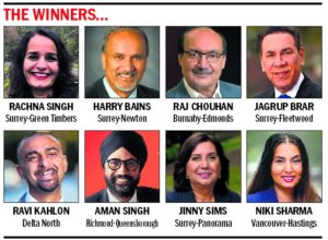 8 Indo-Canadians elected MLAs in British Columbia pollss