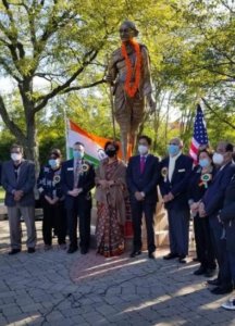 Gandhi Skokie gathering