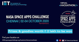 IET India's Chennai Local Network to host the NASA International Space Apps Challenge 2020