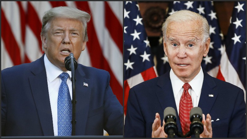 Trump lashes out at 'sleepy guy' Biden who 'will lift tariffs on China' if elected
