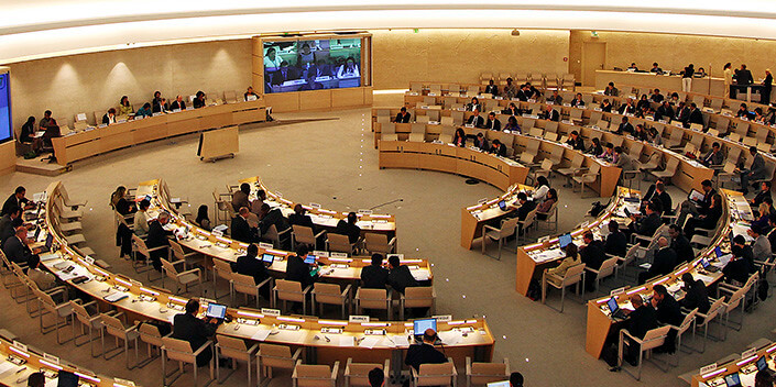Pak presence in rights council 'intolerable' UN-accredited NGO