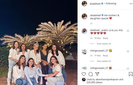 Alia Bhatt shares her 'special' girl gang picture in latest post