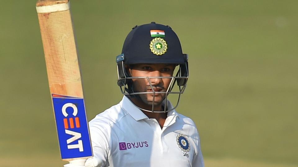 Mayank Agarwal becomes third-fastest Indian to score 1000 Test runs