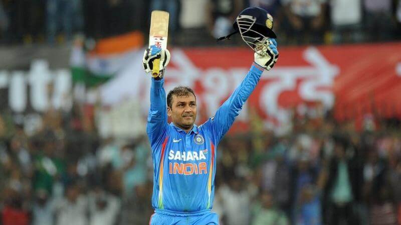 On this day in 2011 Sehwag became second player to score double century in ODIs