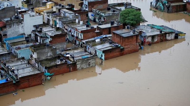 Terrible floods in India cost $10 bn loss UK charity