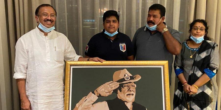 Dubai boy who made Modi's portrait receives letter of praise from PM