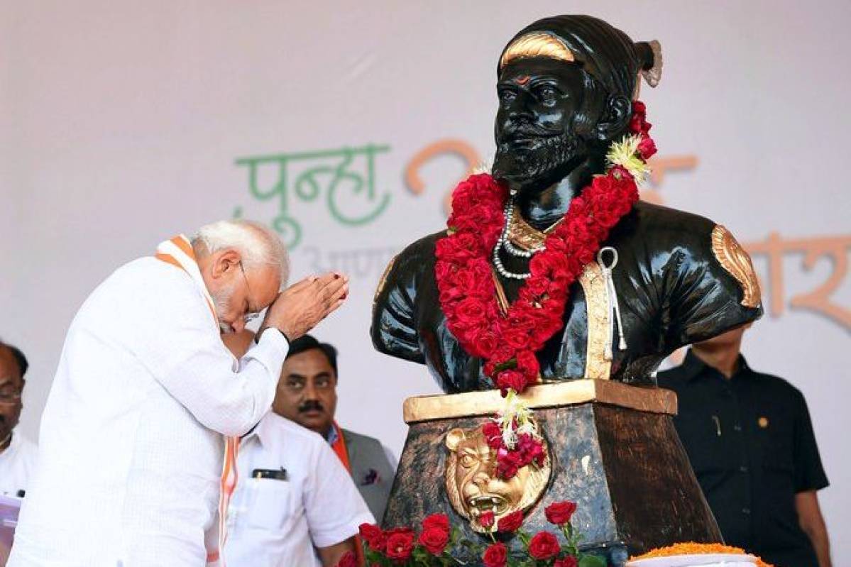 PM Modi pays tribute to Chhatrapati Shivaji Maharaj on his birth anniversary