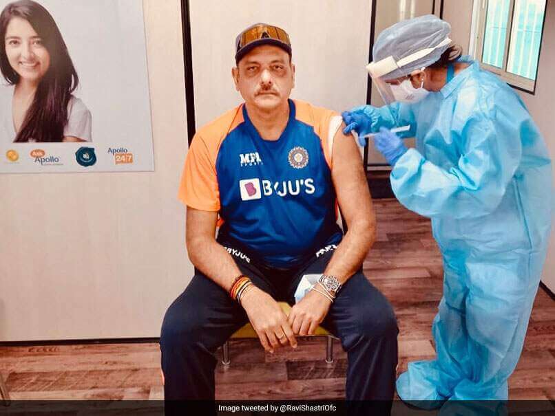 Ravi Shastri gets first dose of COVID-19 vaccine