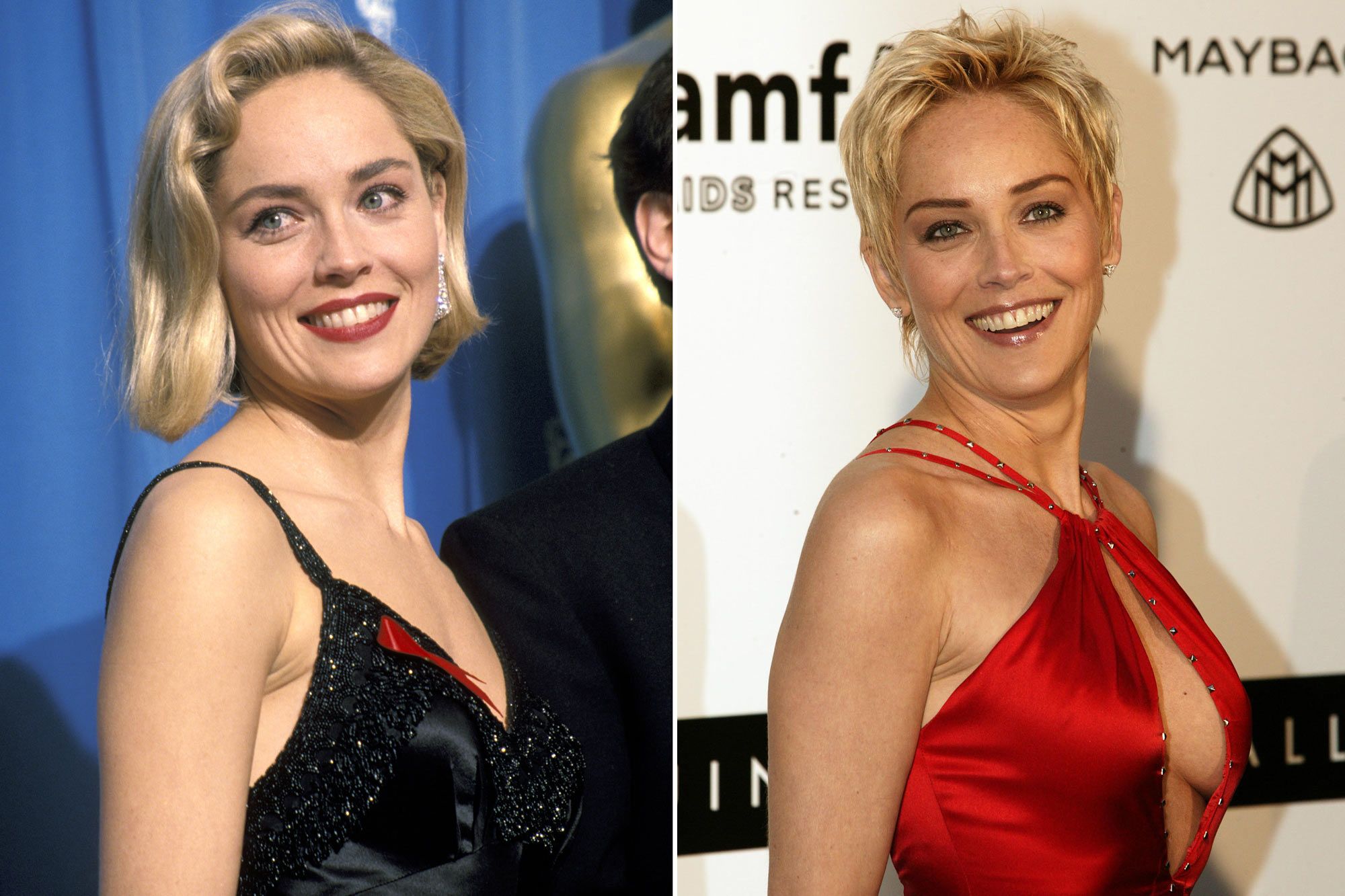 Sharon Stone says surgeon gave her larger breasts without consent