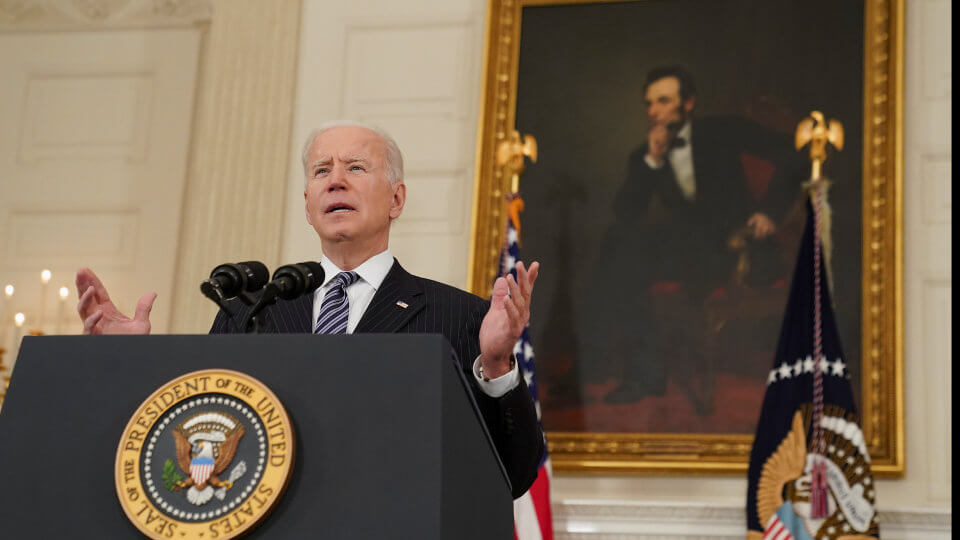 Biden says every adult in US eligible for Covid-19 vaccination from April 19