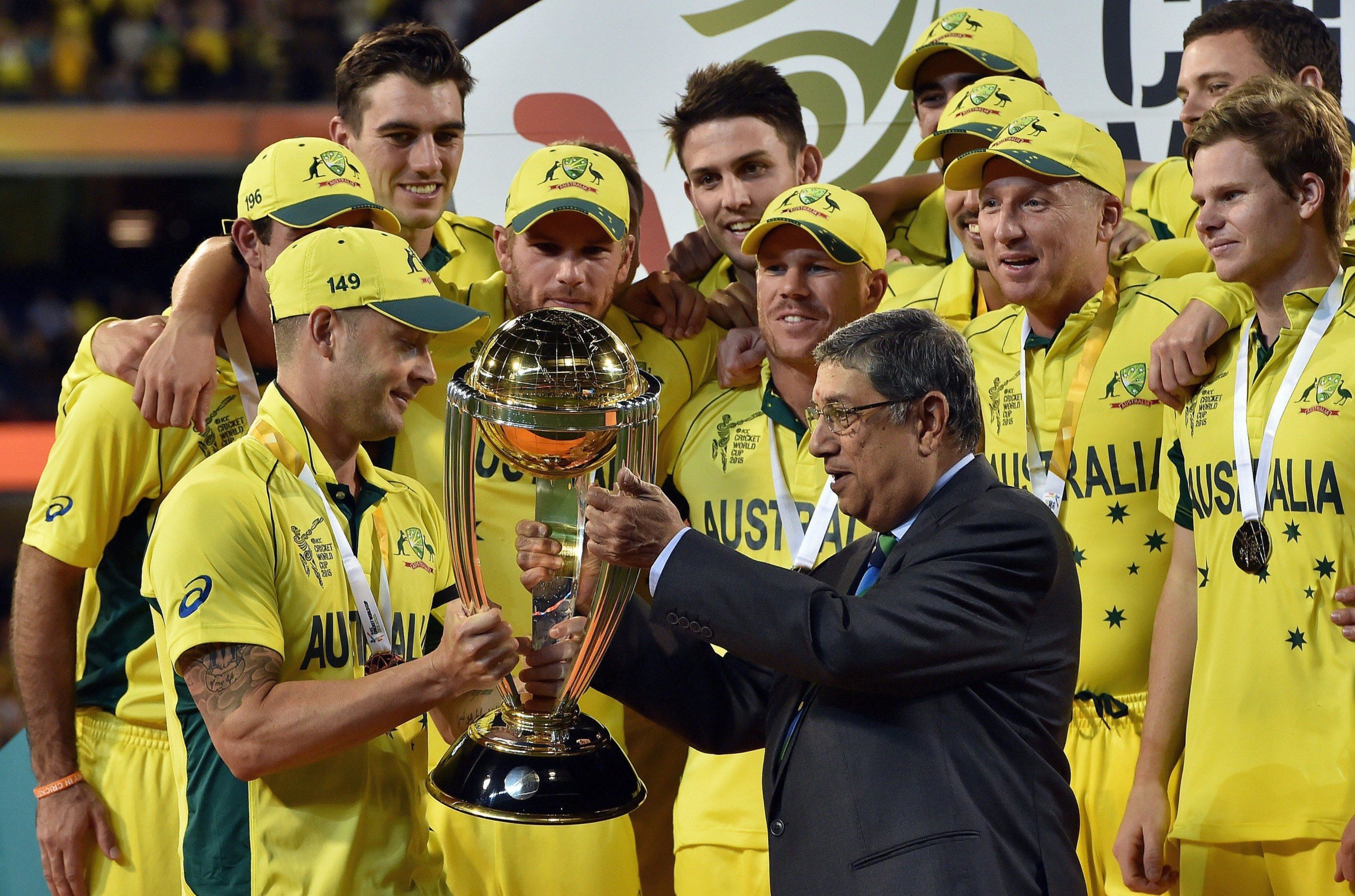 On this day in 2007 Australia lifted its fourth 50-over WC title