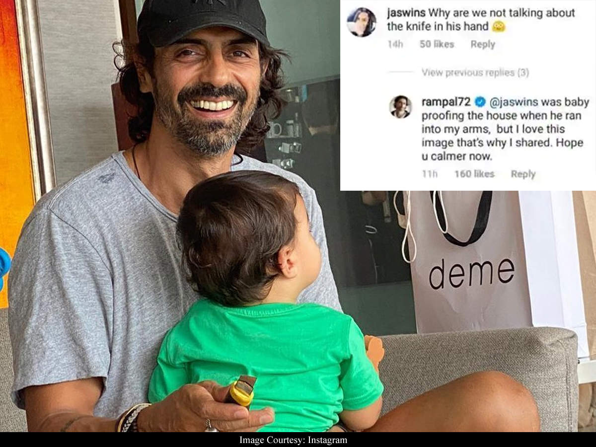 Arjun Rampal gives a glimpse of his 'daddy's day out'