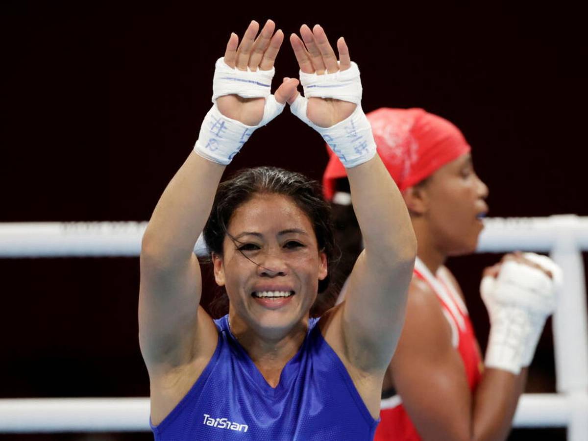 Mary Kom surprised after being asked to change jersey minute before bout