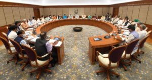 PM Modi chairs first in-person Union Cabinet meet in over a year
