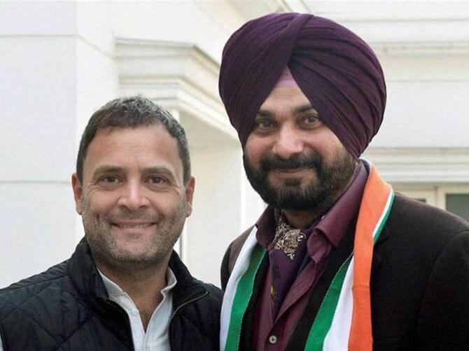 Punjab Congress crisis Navjot Singh Sidhu meets Rahul Gandhi in Delhi