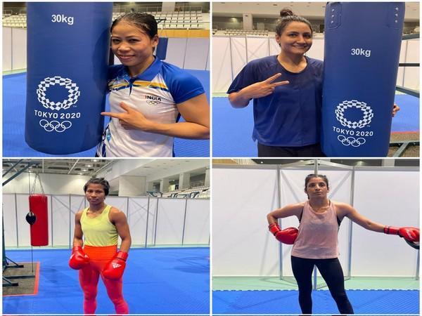 Tokyo Olympics Mary Kom, Pooja Rani along with boxing contingent begin training