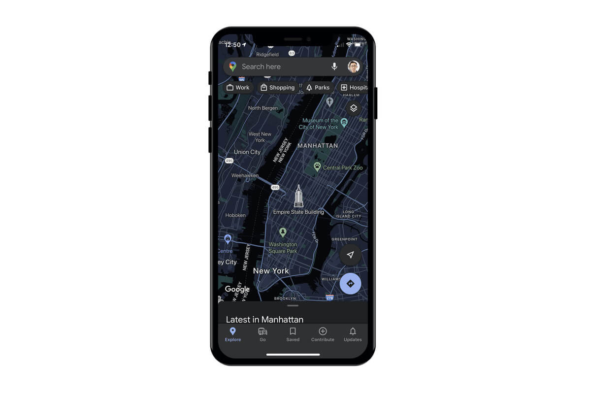 iOS users to soon get dark mode for Google Maps