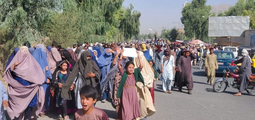 Kandahar protes