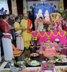 Tulsi Vivah Puja In Progress