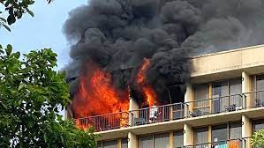 Australian woman sets fire in COVID quarantine hotel