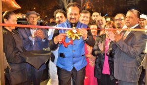 Pic 1 - Dr Romesh Japra leading the inauguation
