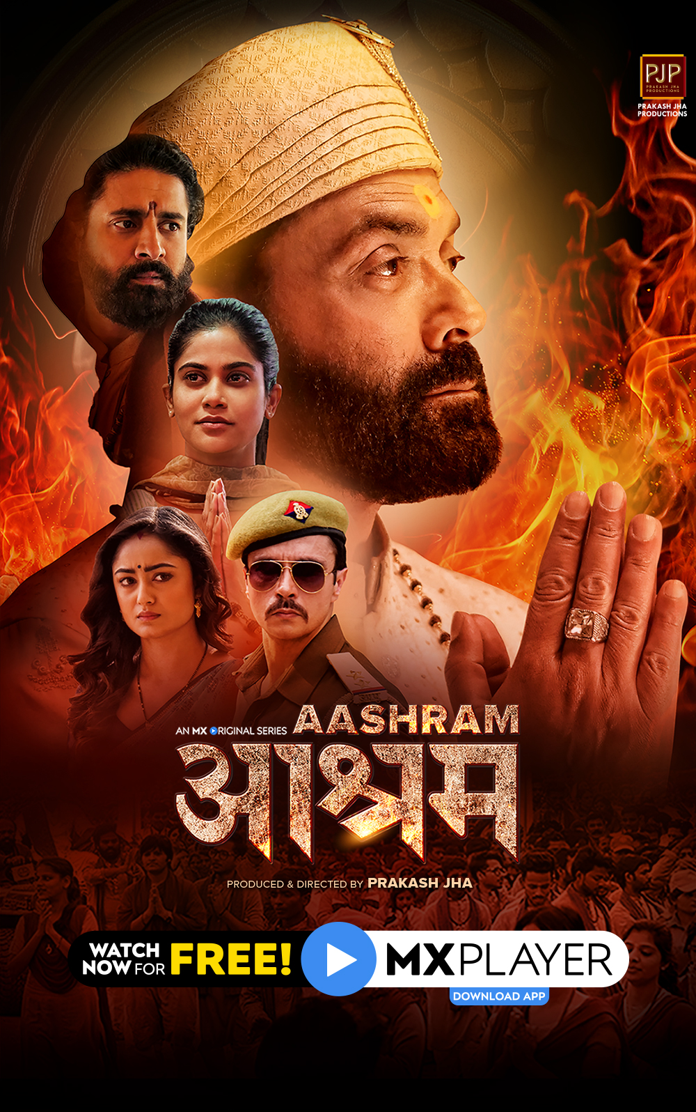 aashram poster