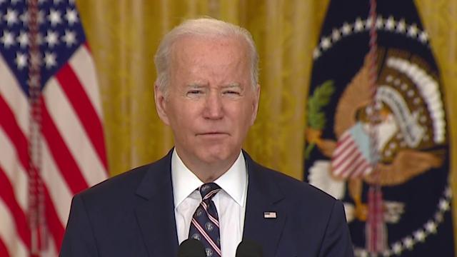 Biden announces new sanctions against Russia after 'beginning of Russian invasion'