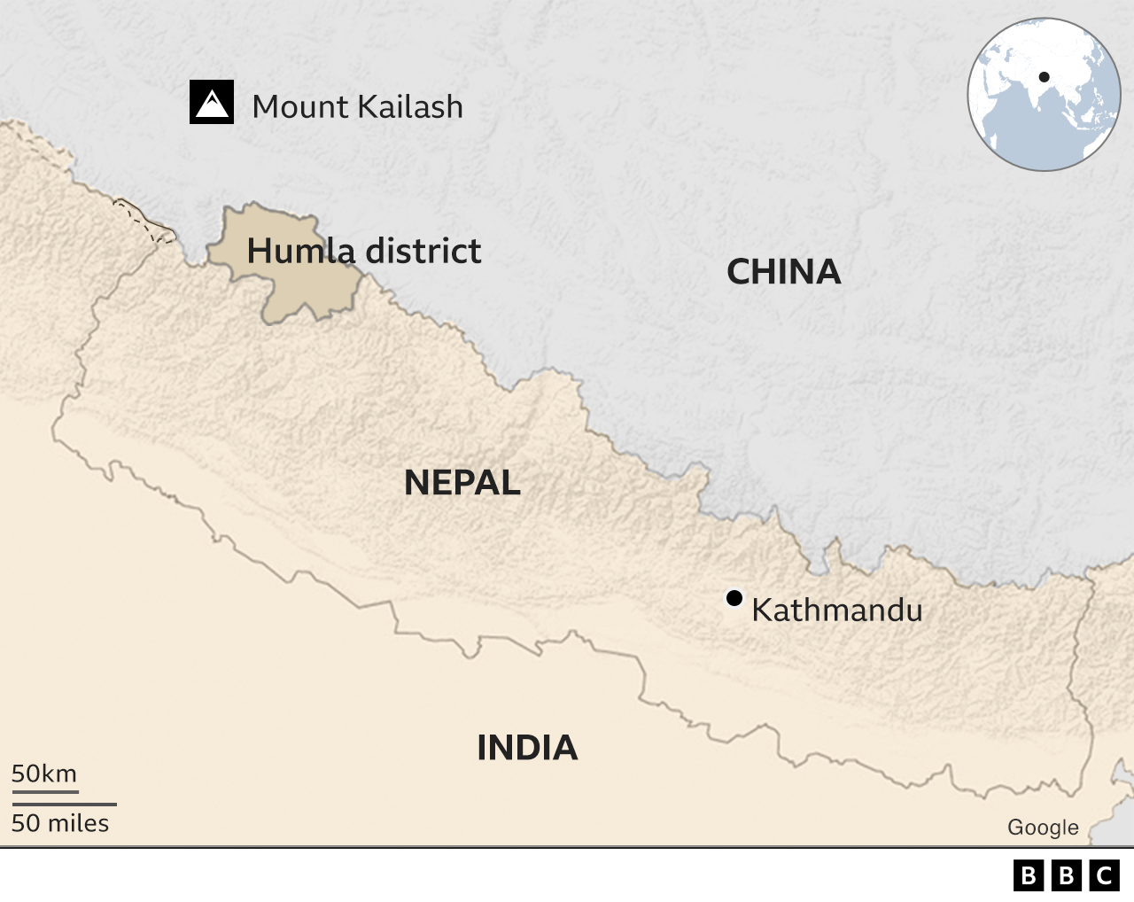 China encroaching along Nepal border report