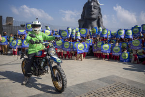 SaveSoil Movement: Sadhguru leaves Isha Yoga Center to begin 30,000 km lone motorcycle journey from UK on 21 March
