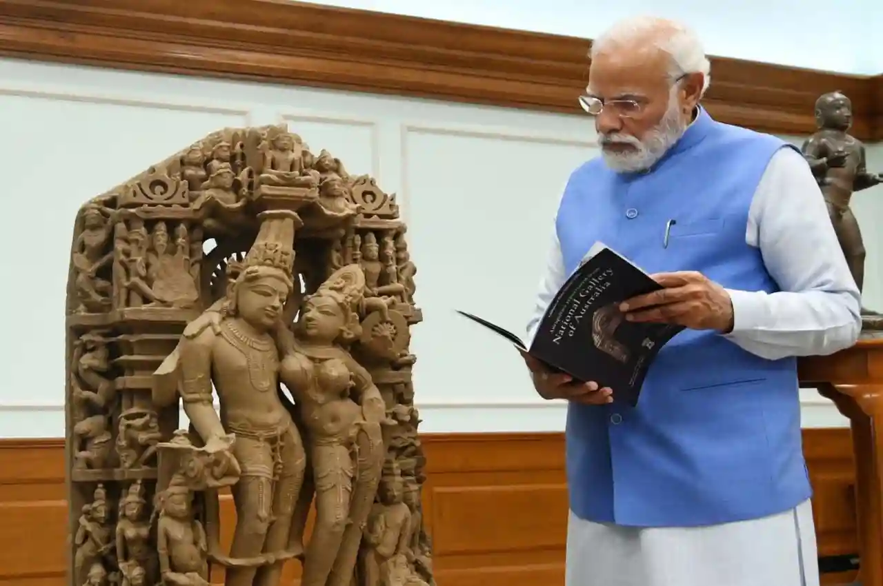 Ahead of PM Modi-Morrison summit, Australia returns 29 antiquities to India