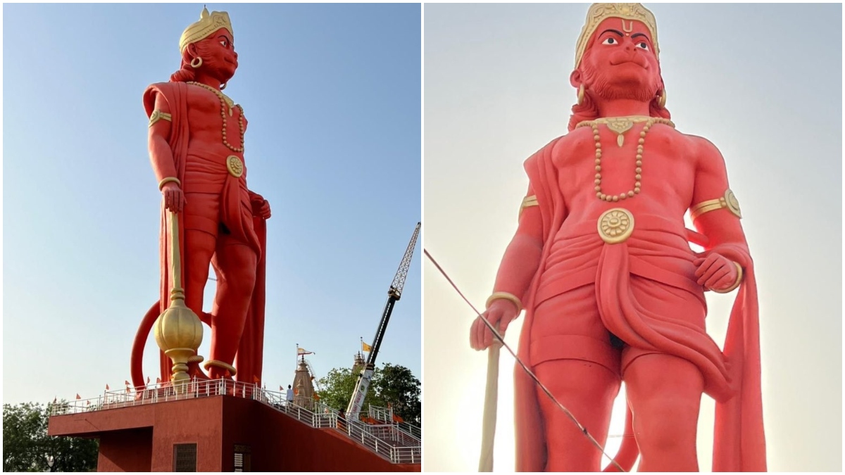 PM Modi unveils 108 feet statue of Lord Hanuman in Gujarat's Morbi