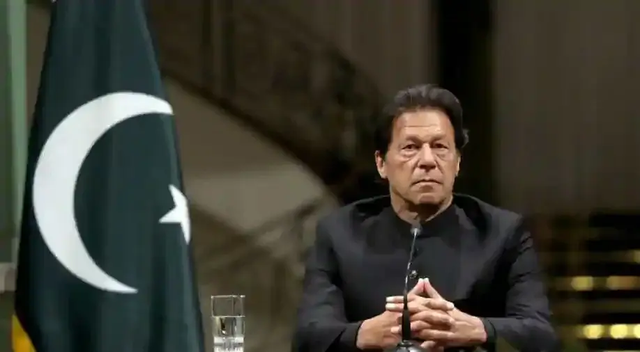 Pak PM Imran Khan ahead of no-confidence motion